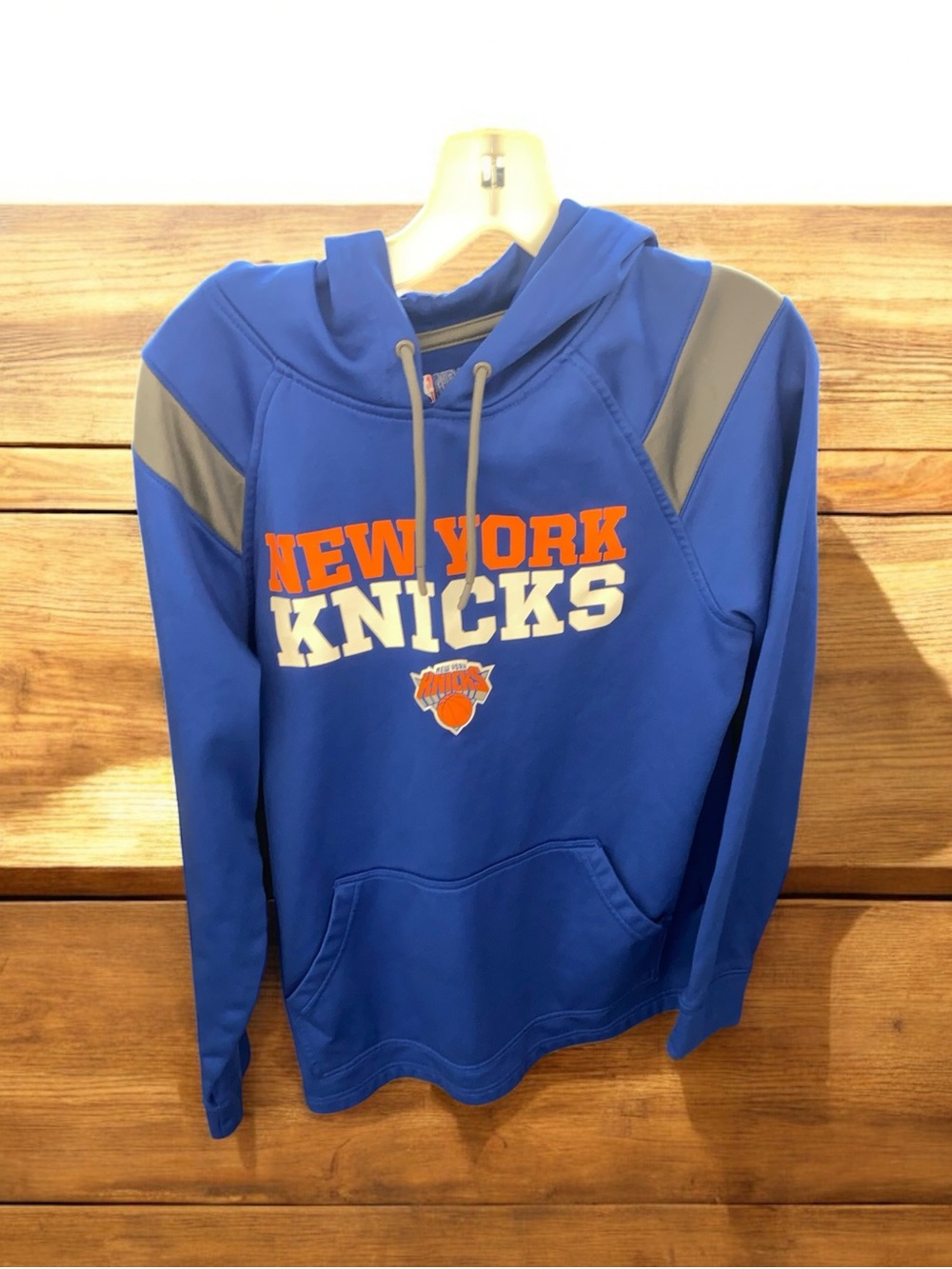 NBA New York Knicks Royal Blue hoodie Sweatshirt HOT ITEM Medium